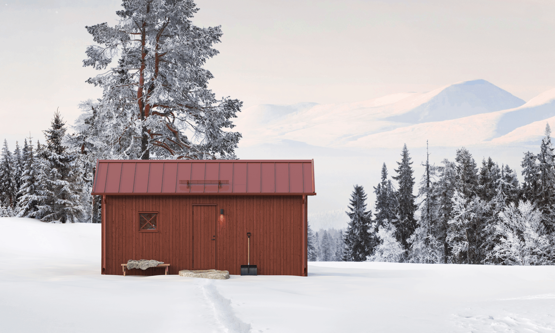 Friggebod i fjällen